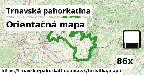 Orientačná mapa, Trnavská pahorkatina
