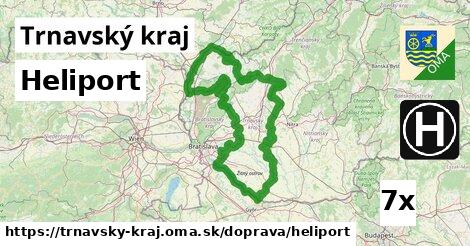 Heliport, Trnavský kraj