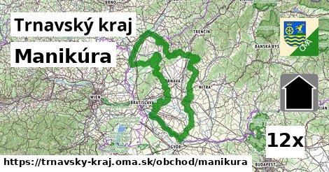 Manikúra, Trnavský kraj