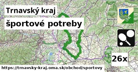 športové potreby, Trnavský kraj