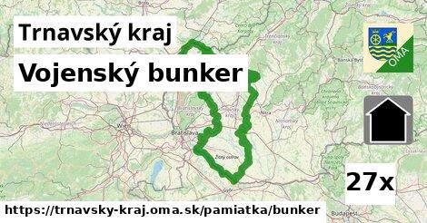 Vojenský bunker, Trnavský kraj