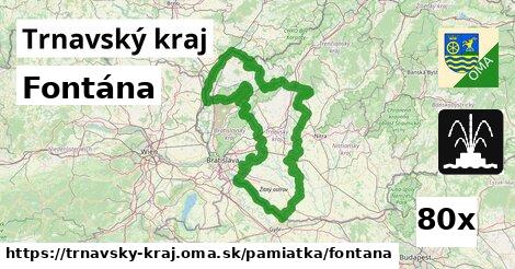 Fontána, Trnavský kraj