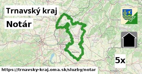 Notár, Trnavský kraj