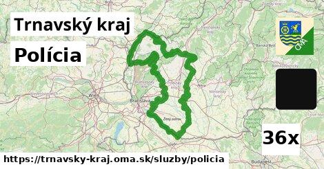 Polícia, Trnavský kraj