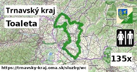 Toaleta, Trnavský kraj