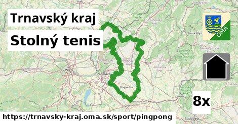 Stolný tenis, Trnavský kraj