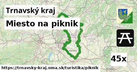 Miesto na piknik, Trnavský kraj