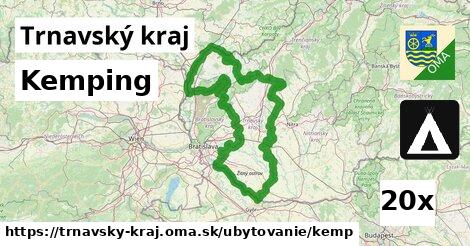 Kemping, Trnavský kraj