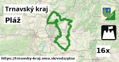 Pláž, Trnavský kraj