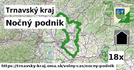 Nočný podnik, Trnavský kraj