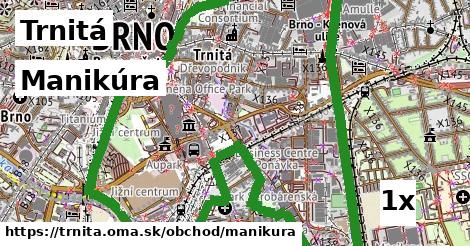 Manikúra, Trnitá