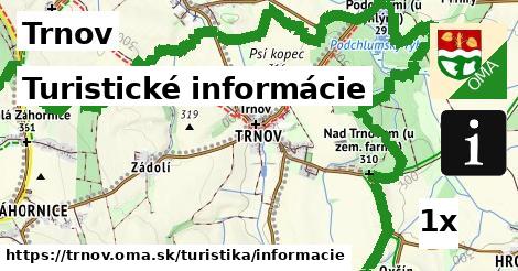 Turistické informácie, Trnov