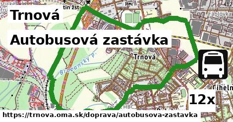 Autobusová zastávka, Trnová