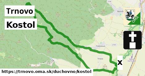 Kostol, Trnovo