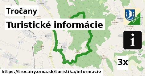 Turistické informácie, Tročany