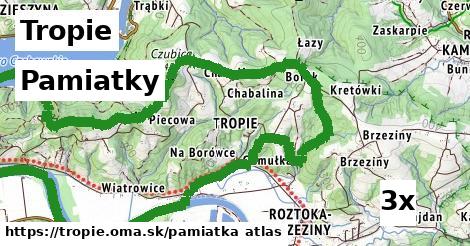 pamiatky v Tropie
