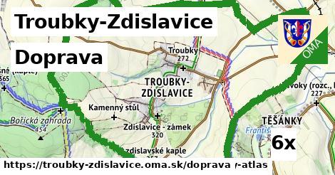 doprava v Troubky-Zdislavice