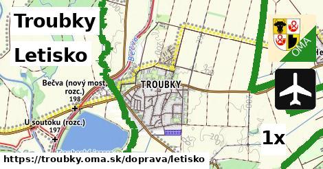 Letisko, Troubky