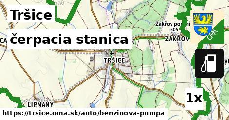 čerpacia stanica, Tršice