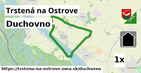 duchovno v Trstená na Ostrove