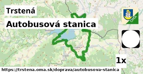 Autobusová stanica, Trstená