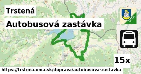 Autobusová zastávka, Trstená