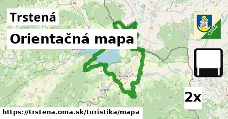 Orientačná mapa, Trstená