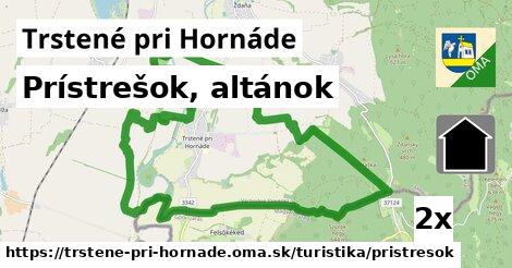 Prístrešok, altánok, Trstené pri Hornáde