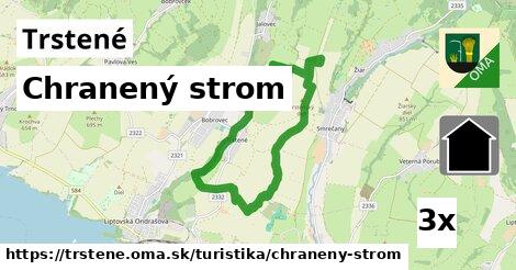 Chranený strom, Trstené