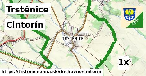 cintorín v Trstěnice