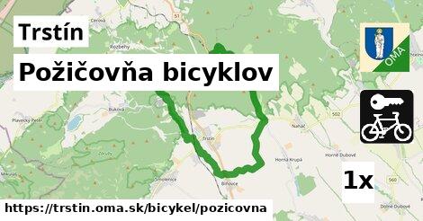 Požičovňa bicyklov, Trstín