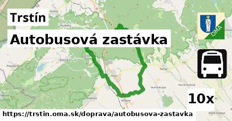 Autobusová zastávka, Trstín