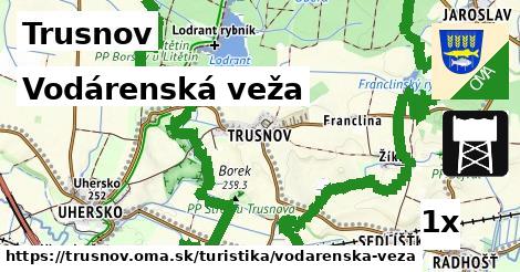 Vodárenská veža, Trusnov