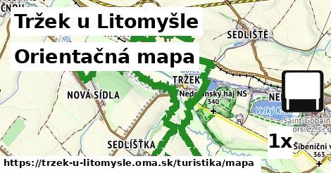 Orientačná mapa, Tržek u Litomyšle