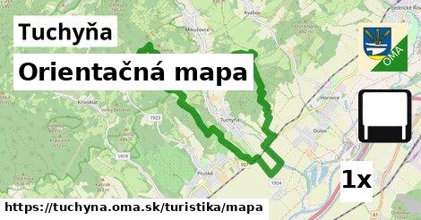 Orientačná mapa, Tuchyňa