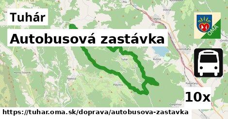 Autobusová zastávka, Tuhár