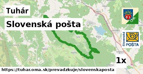 Slovenská pošta, Tuhár