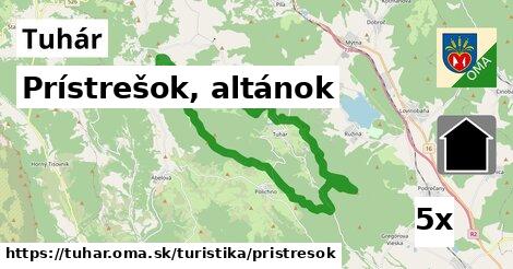 prístrešok, altánok v Tuhár