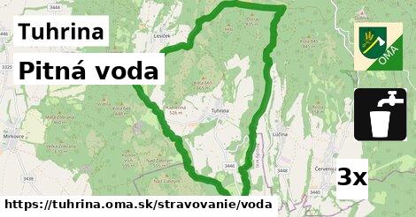 Pitná voda, Tuhrina