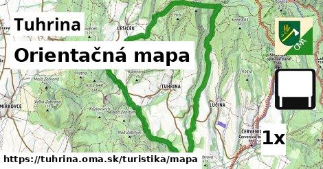 Orientačná mapa, Tuhrina