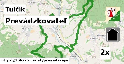 prevádzkovateľ v Tulčík