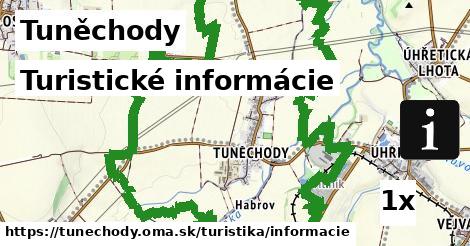 Turistické informácie, Tuněchody