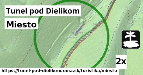 Miesto, Tunel pod Dielikom