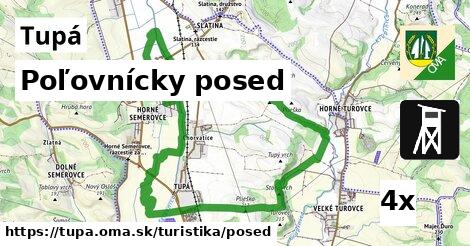 Poľovnícky posed, Tupá