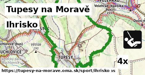 ihrisko v Tupesy na Moravě