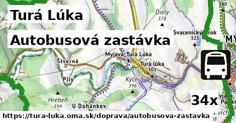 Autobusová zastávka, Turá Lúka