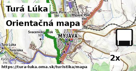 Orientačná mapa, Turá Lúka