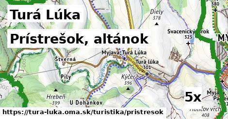 Prístrešok, altánok, Turá Lúka