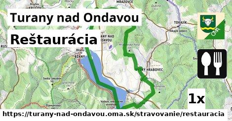 Reštaurácia, Turany nad Ondavou