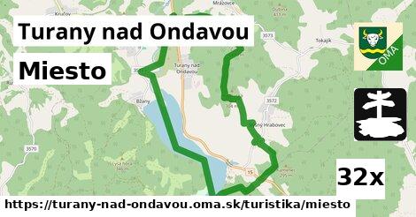 Miesto, Turany nad Ondavou